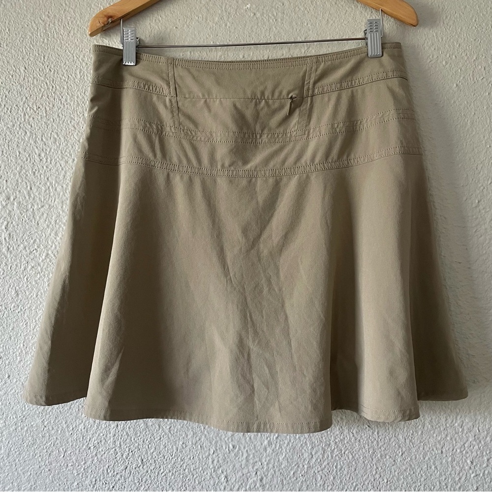 Athleta Everyday Active Khaki Skort Women’s 10 Tan Golf Tennis Sports Academia - Picture 6 of 13